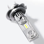 HAIZG 2Pcs H7 Car LED Head Lamp Bulbs 10000LM 50W Aviation Grade Aluminum LED Headlight