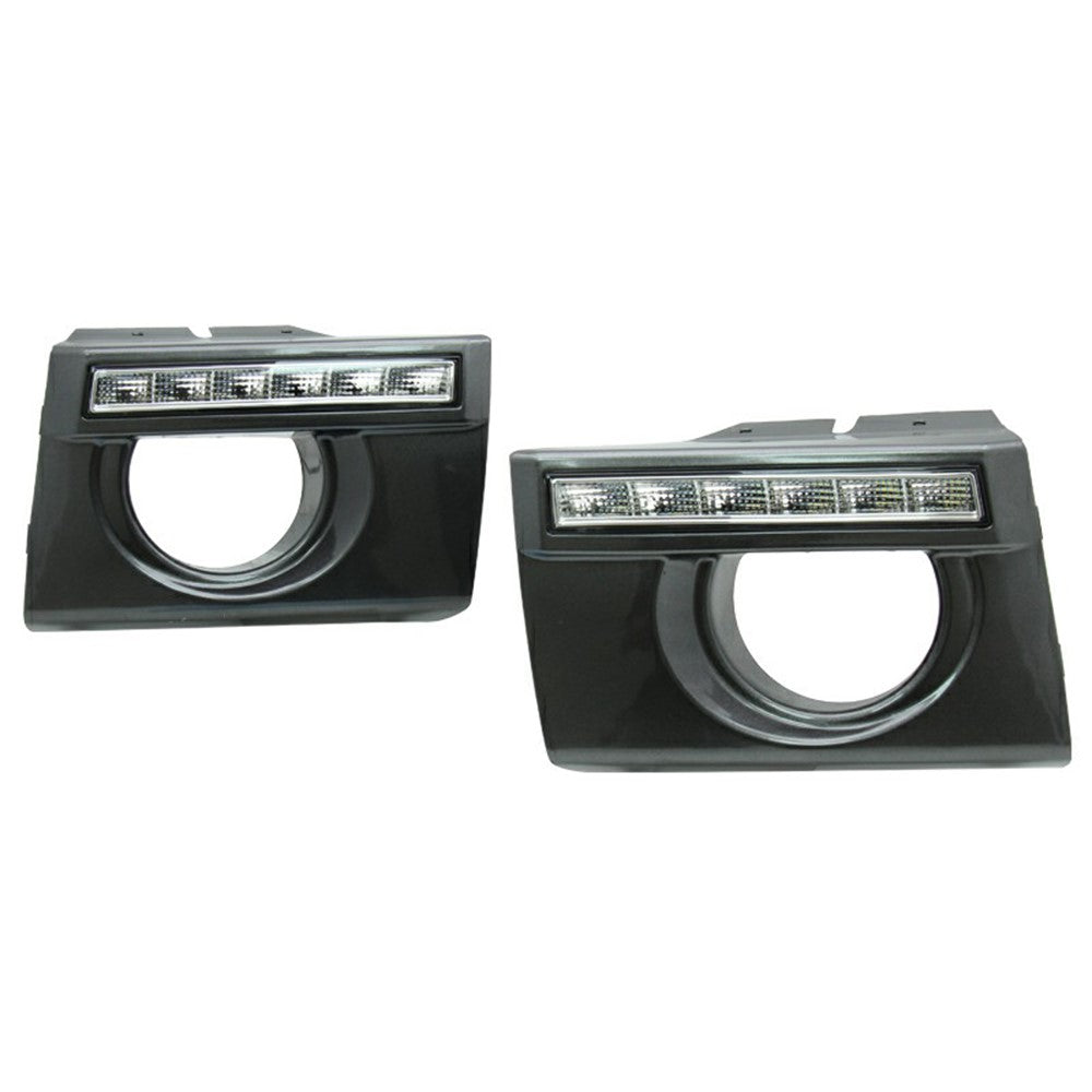 WINAUTO 1 Pair IP67 Waterproof LED Daytime Running Lights for Hyundai Tucson 2005-2009