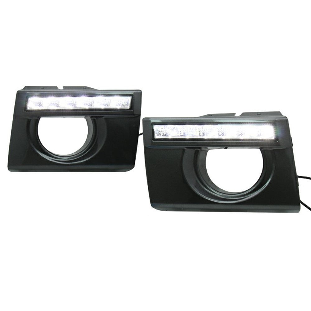 WINAUTO 1 Pair IP67 Waterproof LED Daytime Running Lights for Hyundai Tucson 2005-2009