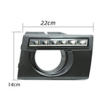 WINAUTO 1 Pair IP67 Waterproof LED Daytime Running Lights for Hyundai Tucson 2005-2009
