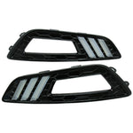 WINAUTO 1 Pair LED DRL Light for Ford All-New Focus 2015 Waterproof Car Turn Signal Lamp