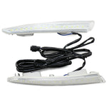 WINAUTO For Ford Kuga / Escape 2013-2015 1 Pair Car DRL Light Waterproof LED Daytime Running Lamp