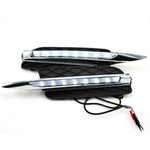 WINAUTO 1 Pair LED Daytime Running Lights for X5 E70 (2007-2010) Electroplating Clear Driving Light