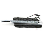WINAUTO 1 Pair LED Daytime Running Lights for X5 E70 (2007-2010) Electroplating Clear Driving Light