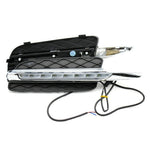 WINAUTO 1 Pair LED Daytime Running Lights for X5 E70 (2007-2010) Electroplating Clear Driving Light