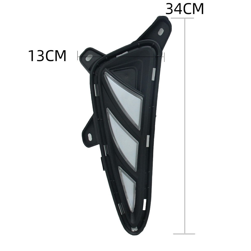 WINAUTO 1 Pair Daytime Running Lamp for Toyota C-HR / IZOA 2017-2020 Car Light with Dual-Way Function