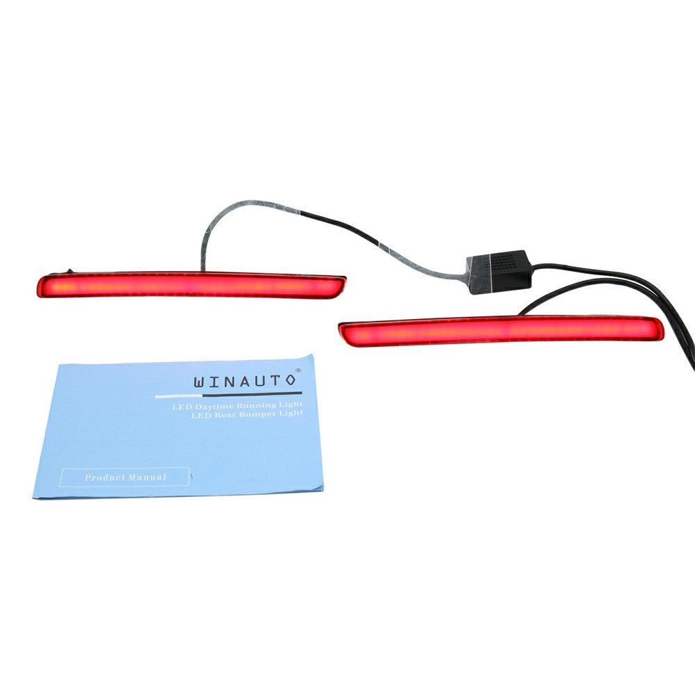 WINAUTO 2Pcs LED Bumper Reflector Lights Tail Brake Lamps for Toyota Corolla 2019-2020