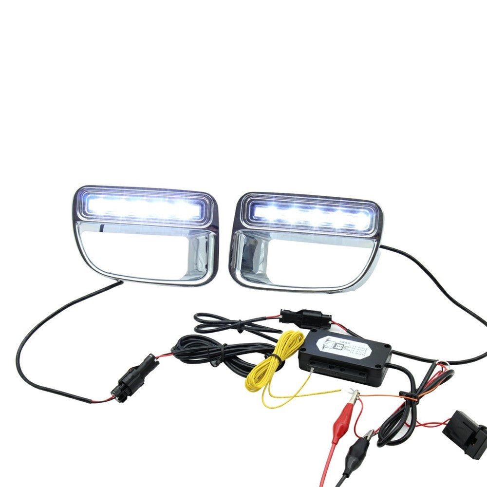 WINAUTO 1 Pair DRL Lamps for MINI 2012-2013 Car LED Daytime Running Lights (Dual Lighting Colors)