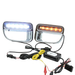 WINAUTO 1 Pair DRL Lamps for MINI 2012-2013 Car LED Daytime Running Lights (Dual Lighting Colors)