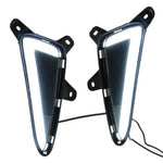 WINAUTO For TOYOTA C-HR / IZOA 2017-2020 1 Pair LED Daytime Running Lights Dual-Way Function Car Light