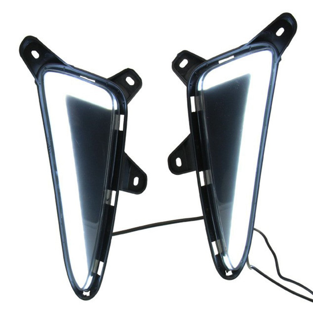 WINAUTO For TOYOTA C-HR / IZOA 2017-2020 1 Pair LED Daytime Running Lights Dual-Way Function Car Light