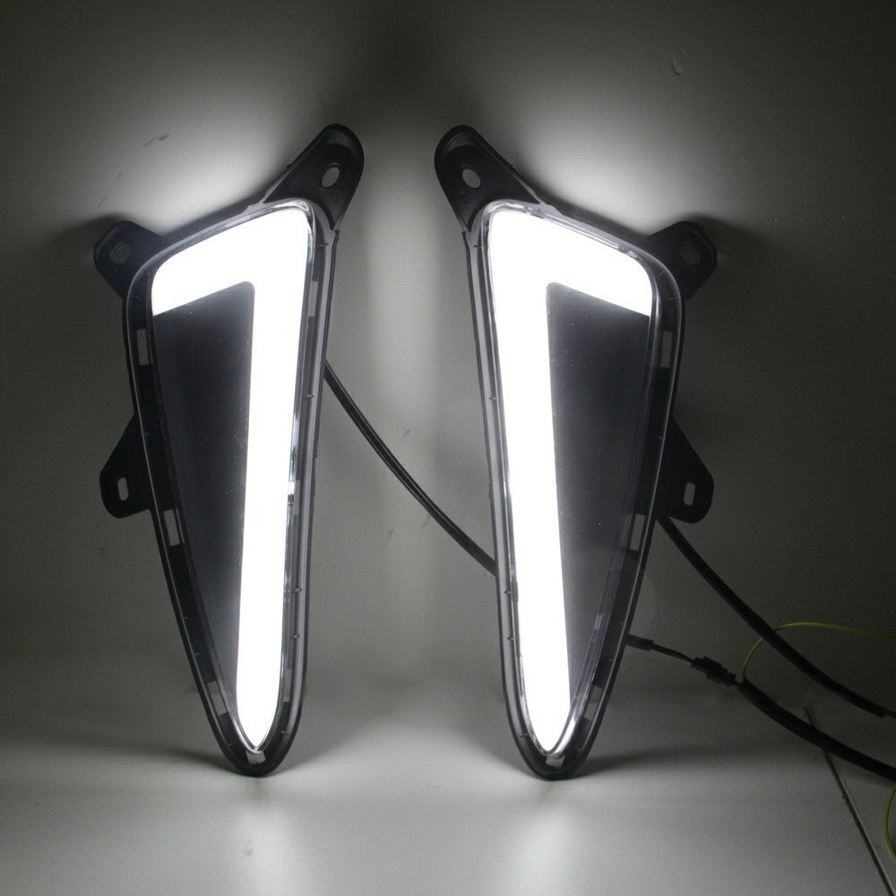 WINAUTO For TOYOTA C-HR / IZOA 2017-2020 1 Pair LED Daytime Running Lights Dual-Way Function Car Light