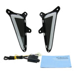 WINAUTO For TOYOTA C-HR / IZOA 2017-2020 1 Pair LED Daytime Running Lights Dual-Way Function Car Light