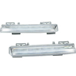 WINAUTO For C-Class W204 2011-2012 1 Pair Super Bright Car DRL Light LED Daytime Running Lamp