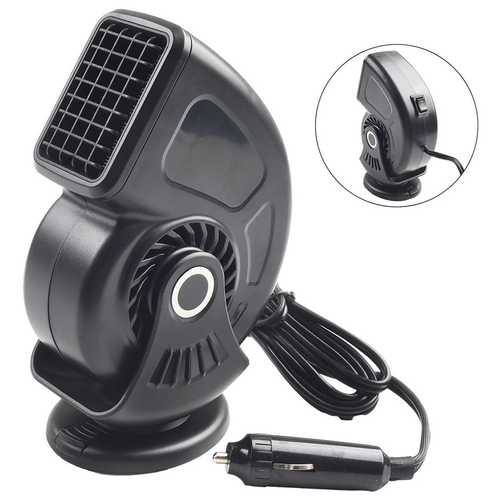 24V Car Heater Windshield Defrosting Defogging Vehicle Interior Heating Fan