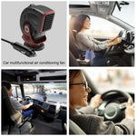 24V Car Heater Windshield Defrosting Defogging Vehicle Interior Heating Fan