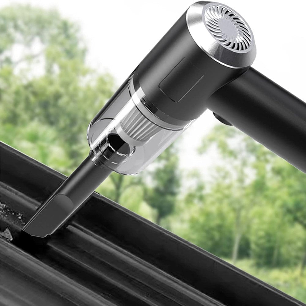 Rechargeable Car Vacuum Cleaner High Power Handheld Car Home Cleaning Tool, 800mAh Battery