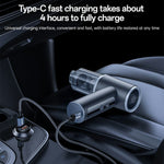 YESIDO VC15 Cordless Car Vacuum Cleaner with LED Display 100 Speeds Adjustable 10000Pa Powerful Suction Dust Blower