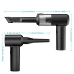 S1 Mini Cordless Vacuum Cleaner Folding High Power Suction 2-in-1 Handheld Vacuum Cleaner for Car, Home