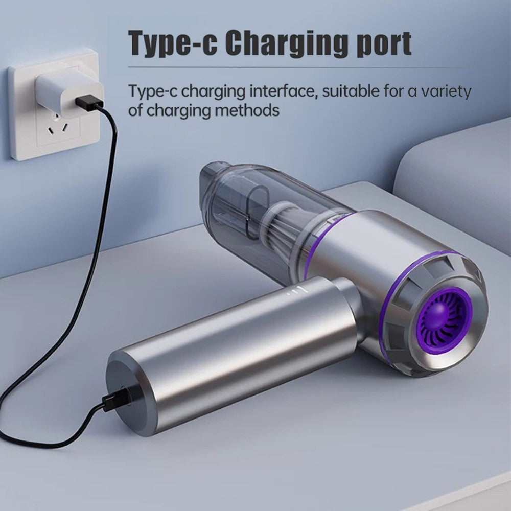 SUITU ST-6653Plus High Power Car Home Handheld Vacuum Cleaner Wireless Rechargeable Cleaning Tool