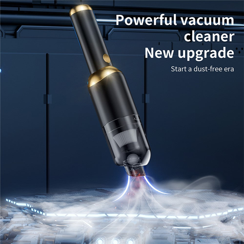 P9 13000Pa Mini Vacuum Cleaner with Flashlight and Detachable Handle for Home / Car
