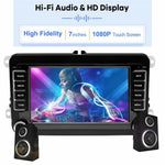 7-tommers Android 13-bilstereo til Volkswagen Jetta / Beetle / Tigen / Passat / Golf / Polo / Mainz / Turan / Bora / Yada / Skoda Octavia / SEAT Altay 2 GB + 32 GB trådløs CarPlay-pegeskærm-bilradio