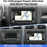 7-tommers Android 13-bilstereo til Volkswagen Jetta / Beetle / Tigen / Passat / Golf / Polo / Mainz / Turan / Bora / Yada / Skoda Octavia / SEAT Altay 2 GB + 32 GB trådløs CarPlay-pegeskærm-bilradio