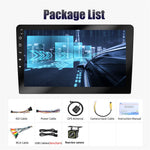 R911C 2+32GB 9 tommer Android 15 Trådløs CarPlay Android Auto GPS navigationsskærm med 12-LED bakkamera