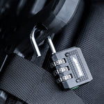 RHINOWALK XM10203 Motorcycle Bag Security Lock Zinc Alloy 3-Digit Anti Theft Combination Lock