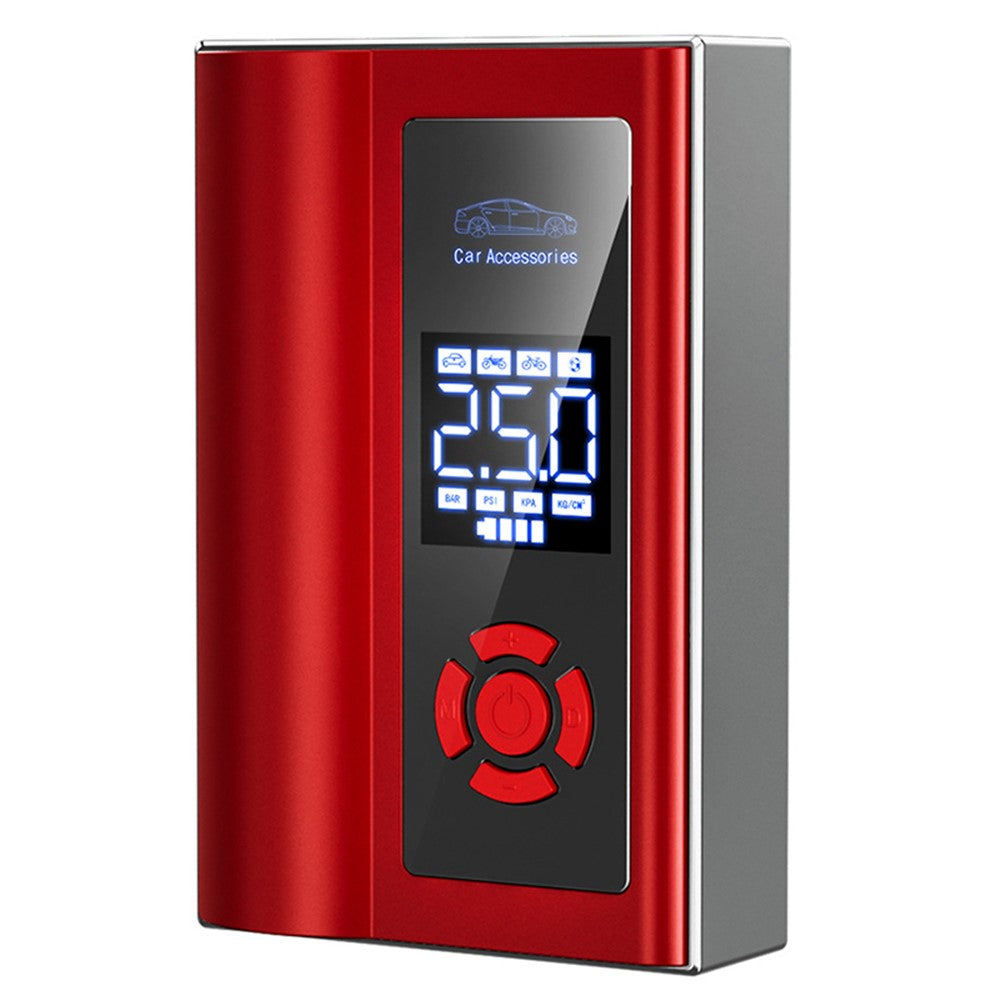 Multifunctional 7800mAh Car Jump Starter Digital Display Tire Inflator LED Flashlight Phone Power Bank