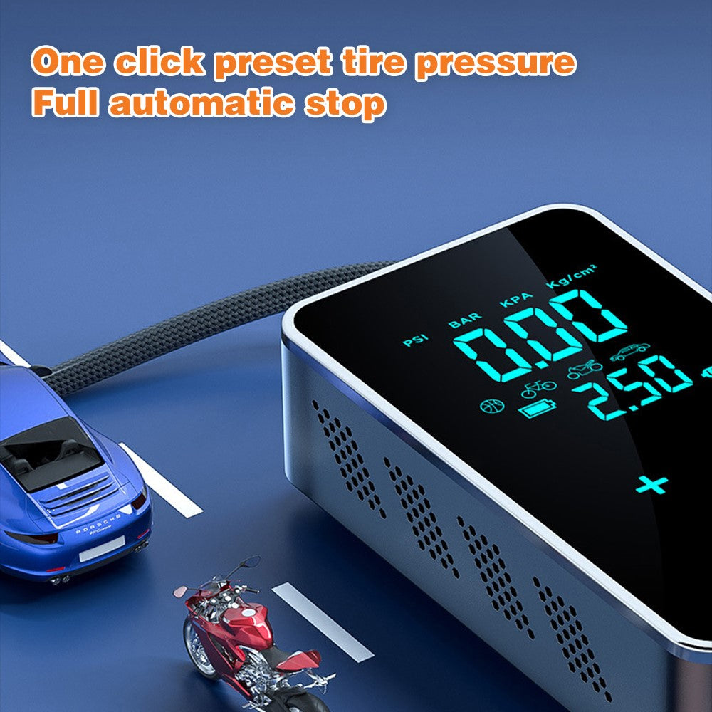 SUITU ST-9616C Portable Car Tire Air Pump Touch Screen Smart Wireless Digital Display Tire Inflator