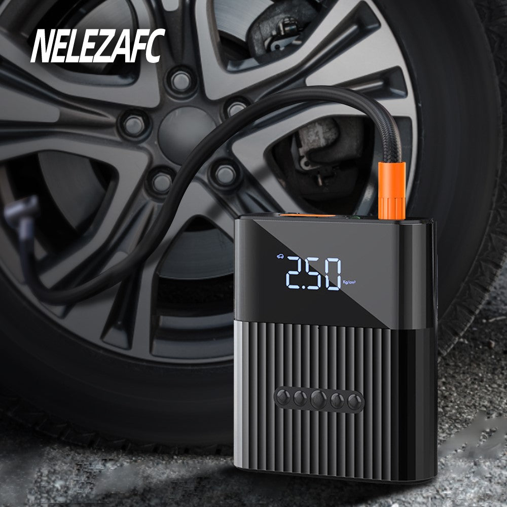 SUITU ST-5517 3-i-1 150PSI Dækpumpe 12V Bil Startbooster 8800mAh Powerbank