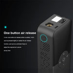 CARSUN C3106 Mini Portable Motorcycle Air Pump Digital Display Car Inflatable Pump Supports Power Bank Function
