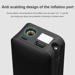 CARSUN C3106 Mini Portable Motorcycle Air Pump Digital Display Car Inflatable Pump Supports Power Bank Function