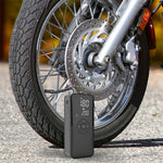 CARSUN C3106 Mini Portable Motorcycle Air Pump Digital Display Car Inflatable Pump Supports Power Bank Function