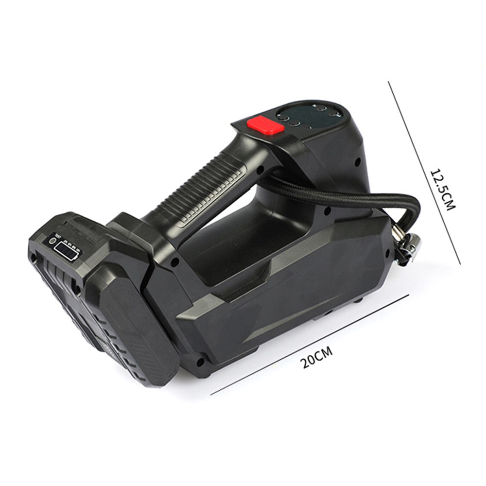 CARSUN c2814 Cordless Car Air Pump Smart Digital Display Auto Tire Air Compressor with LED Light