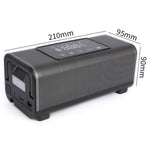 CARSUN T2500-2 Double Cylinder Smart Tire Inflator Digital Display Touch Screen Air Pump