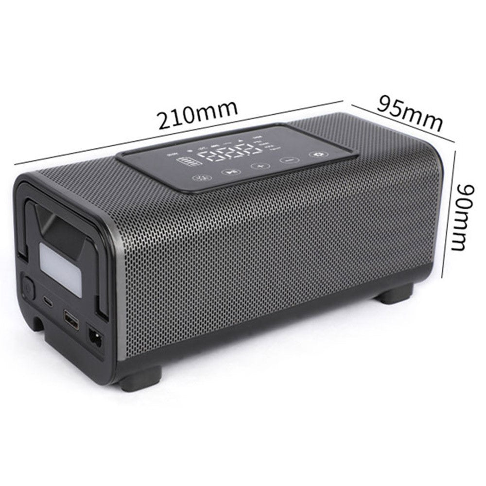 CARSUN T2500-2 Double Cylinder Smart Tire Inflator Digital Display Touch Screen Air Pump