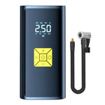 CQB-9620 Bærbar Trådløs Dækpumpe Digitalt Display Bilpumpe med LED-lys Power Bank Funktion