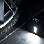 CQB-9620 Bærbar Trådløs Dækpumpe Digitalt Display Bilpumpe med LED-lys Power Bank Funktion
