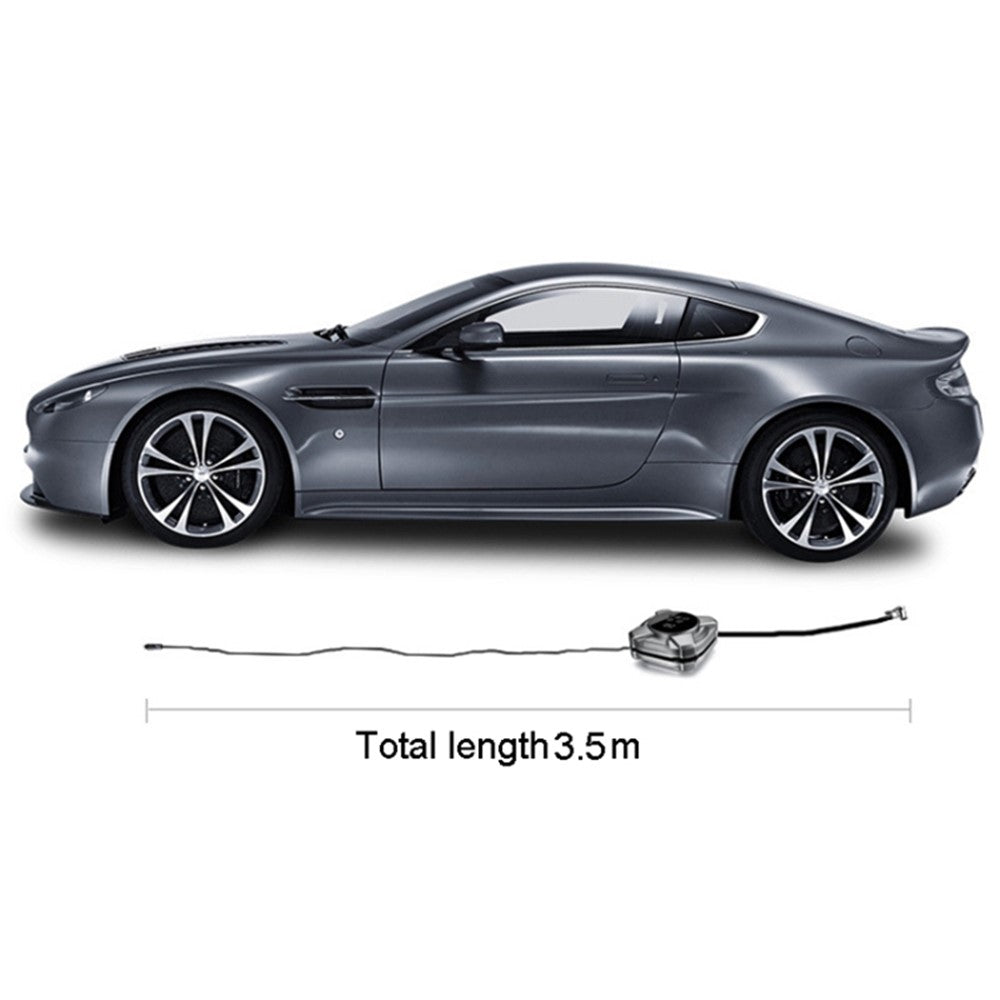ZY5201 22 Cylinder 12V Car Air Pump Touch Screen Digital Display Tire Inflator with LED Light