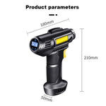 Cordless Tyre Inflator Air Compressor Digital Rechargeable Car Tire Pump with LED Light