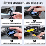 Electric Air Pump Digital Display Wireless Car Motorcycle Tire Inflator