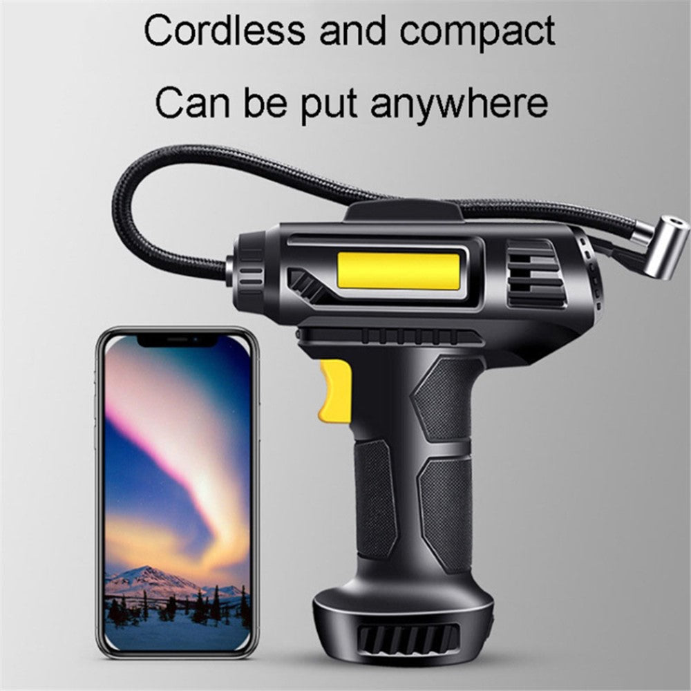 Electric Air Pump Digital Display Wireless Car Motorcycle Tire Inflator