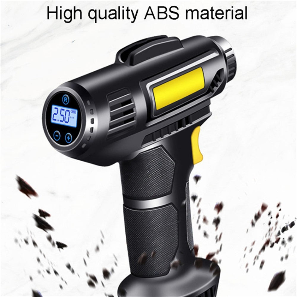Electric Air Pump Digital Display Wireless Car Motorcycle Tire Inflator