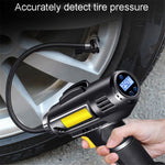 Electric Air Pump Digital Display Wireless Car Motorcycle Tire Inflator