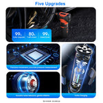 Y06 3-in-1 Multi-function Digital Display Electric Air Pump Detachable Dust Blower