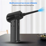 Y06 3-in-1 Multi-function Digital Display Electric Air Pump Detachable Dust Blower