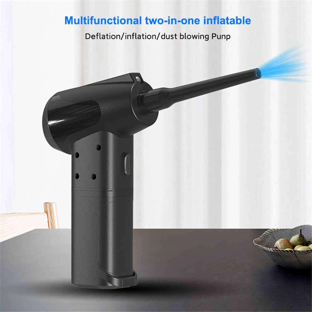 Y06 3-in-1 Multi-function Digital Display Electric Air Pump Detachable Dust Blower