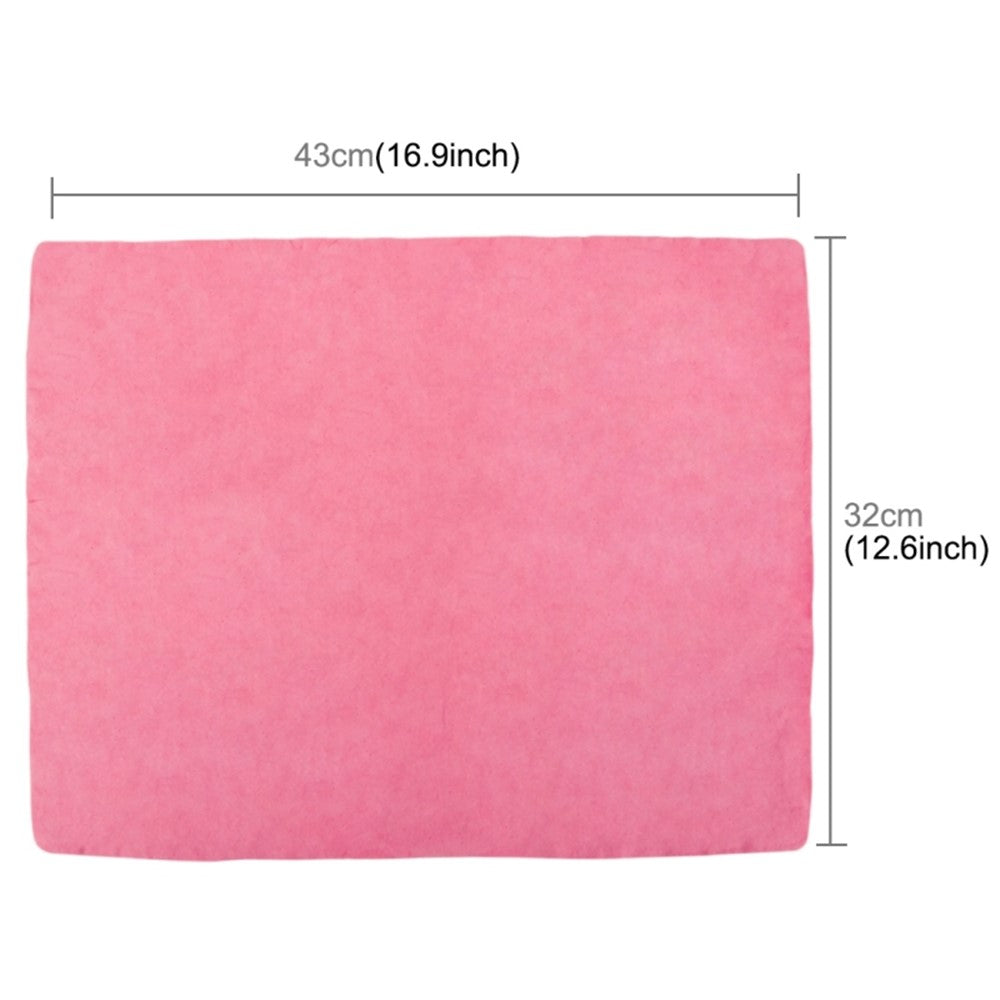 43 x 32 x 0,2 cm superabsorberande mjuk PVA-duk bilrengöringshandduk hår snabbtorkande handduk